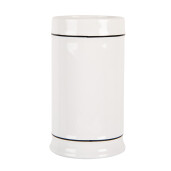 Suport periute dinti ceramica alba neagra 8x13 cm