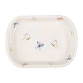 Savoniera ceramica multicolora 13x10x3 cm