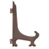 Tava decorativa cu suport ceramica multicolora 25x18x3 cm