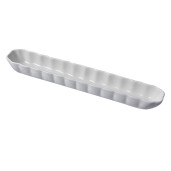 Bol servire ceramica alba 26x4x3 cm