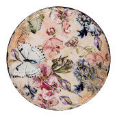 Suport vase fierbinti ceramica multicolora Ø 16x1 cm