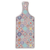 Suport vase fierbinti ceramica multicolora 12x30x1 cm