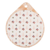 Suport vase fierbinti ceramica bej 20x23x1 cm