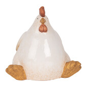 Figurina Gaina ceramica multicolora 18x14x17 cm