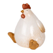 Figurina Gaina ceramica multicolora 18x14x17 cm