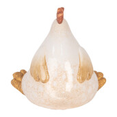 Figurina Gaina ceramica multicolora 18x14x17 cm