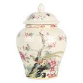 Vaza flori ceramica multicolora 12x18 cm