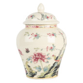 Vaza flori ceramica multicolora 12x18 cm