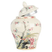 Vaza flori ceramica multicolora 12x18 cm