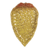 Platou ceramica maro galbena 15x10x2 cm