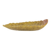 Platou ceramica maro galbena 15x10x2 cm