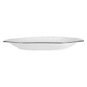 Bol ceramica alba neagra 29x16x3 cm