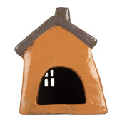 Candela Craciun Casuta ceramica multicolora 18x13x20 cm