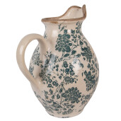 Carafa decorativa bej verde 21x16x24 cm