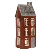 Candela Casuta Craciun ceramica multicolora 10x7x26 cm