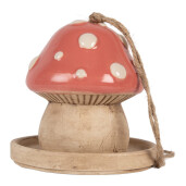 Casuta Pasari ceramica Ø 13x13 cm