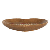 Platou ceramica multicolora 17x17x3 cm