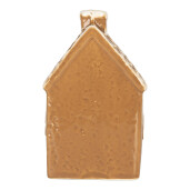 Casuta Craciun ceramica cu led 7x6x12 cm
