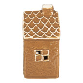 Casuta Craciun ceramica cu led 7x6x12 cm