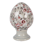 Ou Paste decorativ ceramica Ø 9x14 cm