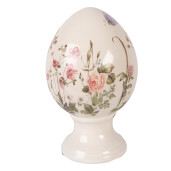 Ou Paste decorativ ceramica multicolora Ø 12x19 cm