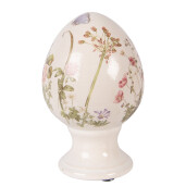 Ou Paste decorativ ceramica multicolora Ø 9x14 cm