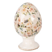 Ou Paste decorativ multicolor ceramica Ø 15x24 cm