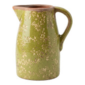 Carafa decorativa ceramica verde maro 20x16x24 cm