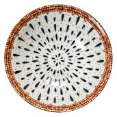 Bol ceramica multicolora 15x5 cm, 300 ml