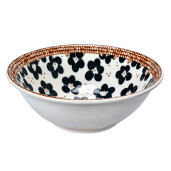 Set 6 boluri ceramica multicolora 15x5 cm, Deko, 300 ml