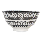 Set 2 boluri ceramica multicolora 9x5 cm, 125 ml