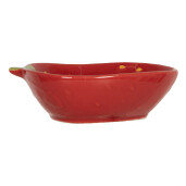 Bol ceramica multicolora Capsuna 13x11x4 cm, 100 ml