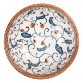 Set 2 boluri ceramica multicolora 10x4 cm, 100 ml