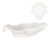 Bol ceramica alba Scoica 23x22x6 cm