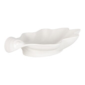 Bol ceramica alba Scoica 23x22x6 cm