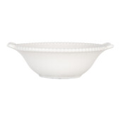 Set 3 boluri ceramica alba 12x8x4 cm, 75 ml