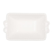 Bol ceramica alba 9x6x3 cm / 25 ml