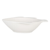 Bol Peste ceramica alba 12x9x4 cm / 75 ml