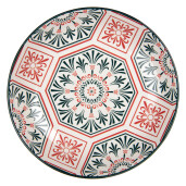 Set 2 farfurii ceramica multicolora 21x3 cm