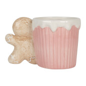 Cana Turta Dulce ceramica multicolora  15x10x10 cm / 350 ml