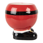 Cana Mos Craciun ceramica multicolora 14x11x11 cm / 400 ml
