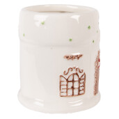 Cana Craciun Turta Dulce ceramica multicolora 14x10x11 cm / 400 ml
