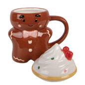 Cana Turta Dulce ceramica multicolora 12x8x15 cm / 250 ml