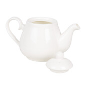Ceainic ceramica alba 22x13x15 cm, 800 ml