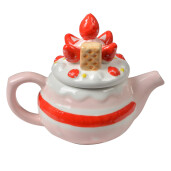 Ceainic ceramica multicolora 17x10x13 cm / 325 ml