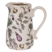 Carafa decorativa ceramica multicolora Legume 21x15x23 cm