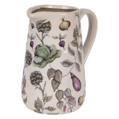 Carafa decorativa ceramica multicolora Legume 21x15x23 cm