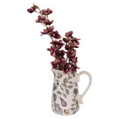 Carafa decorativa ceramica multicolora Legume 21x15x23 cm