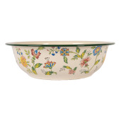 Bol metal multicolor Summer 30x9 cm, 3000 ml