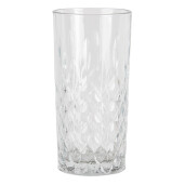 Set 6 pahare sticla transparenta 7x14 cm, 300 ml